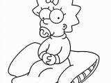 Lisa Simpson Coloring Pages Maggie Name Coloring Pages Wahida Clark Printable Mewarnai