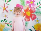 Little Girl Wall Murals Florist S Dream Removable Wallpaper