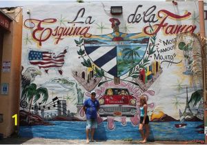 Little Havana Wall Mural Address Kleines Kuba In Miami Little Havana Miami