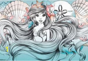 Little Mermaid Wall Mural Little Mermaid Ariel Art Silk Poster 24x36inch 24x43inch 0585 Cheap Wall Murals and Decals Cheap Wall Sticker From Wangzhi Hao8 $12 05 Dhgate