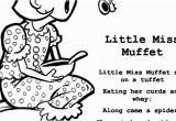 Little Miss Muffet Coloring Page Little Miss Coloring Page Coloring Little Miss Muffet Coloring Page