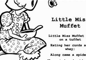 Little Miss Muffet Coloring Page Little Miss Coloring Page Coloring Little Miss Muffet Coloring Page