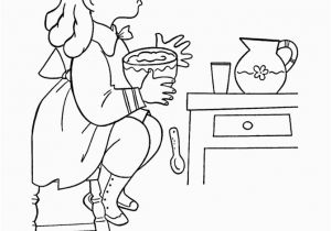 Little Miss Muffet Nursery Rhyme Coloring Page Little Miss Muffet Coloring Page Coloring Home