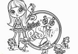 Little Pet Shop Coloring Pages Online Littlest Pet Shop Coloring Pages to Color Line for Free