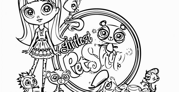 Little Pet Shop Coloring Pages Online Littlest Pet Shop Coloring Pages to Color Line for Free