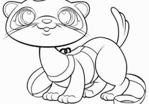 Littlest Pet Shop Coloring Pages Online Free Lps Ferret