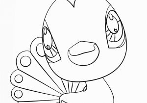 Littlest Pet Shop Peacock Coloring Pages Littlest Pet Shop Peacock Coloring Page