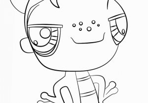 Littlest Pet Shop Seahorse Coloring Pages Littlest Pet Shop Lizard Coloring Page