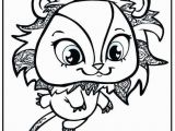 Littlest Pet Shop Seahorse Coloring Pages Littlest Petshop Malvorlagenkl Sketch Coloring Page