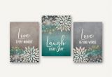 Live Laugh Love Wall Murals Live Laugh Love Wall Art Cottage Beach Farmhouse Floral