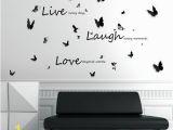 Live Laugh Love Wall Murals Wandtattoo 3d Schmetterlinge Live Laugh 17 Stories