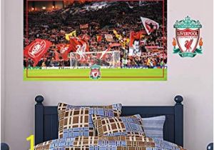 Liverpool Fc Wall Mural Amazon Ficial Liverpool Football Club Anfield