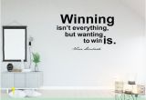 Locker Room Wall Murals Vince Lombardi Wall Quote Winning isn T Everything Decal Wall