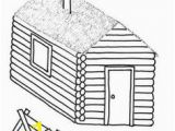 Log Cabin Coloring Page 212 Best Happy Log Cabin Day Images