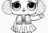 Lol Doll Coloring Pages Printable Free Lol Surprise Dolls Coloring Pages Print them for Free