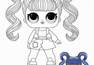 Lol Doll Hair Goals Coloring Pages Hair Goals Kleurplaat Lol Baby