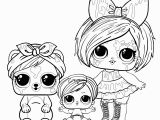 Lol Doll Little Sister Coloring Pages Doll Lol Blot with A Pet and Sister Coloring Pages for You