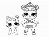 Lol Doll Little Sister Coloring Pages Lol De Colorat Lol Si Lil Sister Download Gratuit