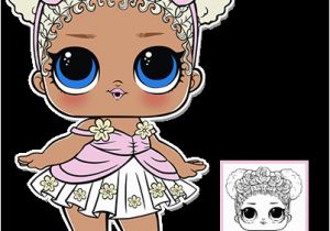 Lol Girl Coloring Pages Flower Child Series 3 L O L Surprise Doll Coloring Page