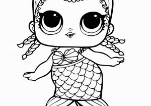 Lol Surprise Doll Coloring Page Print Mermaid Lol Surprise Doll Merbaby Coloring Pages