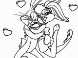 Lola and Bugs Bunny Coloring Pages Baby Bugs Bunny and Lola Coloring Pages Coloring Home