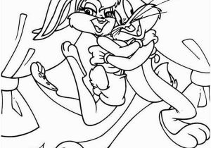Lola and Bugs Bunny Coloring Pages Bugs Bunny and Lola Bunny Coloring Pages Coloring Home