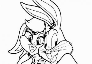 Lola and Bugs Bunny Coloring Pages Lola Bunny and Bugs Bunny Coloring Pages Looney Tunes