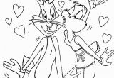 Lola and Bugs Bunny Coloring Pages Lola Bunny Kiss Bugs Bunny Coloring Pages Download