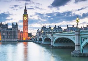 London Bridge Wall Mural London Westminster at Dusk Wall Mural Discounthotelslondon