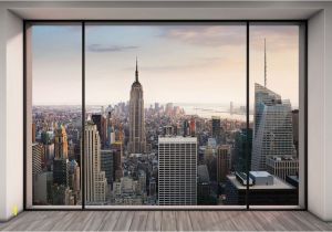 London City Wall Murals Penthouse" New York City Skyline Wallpaper Wall Mural Made