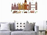 London Skyline Wall Mural Amazon Bibitime I Love London Quotes Decals Church Big