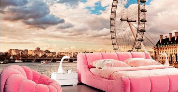 London Skyline Wall Mural London Wall Mural for Interior London Eye Wallpaper for Wall Decor London Wall Decal for Home London Wall Mural for Living Room Sku