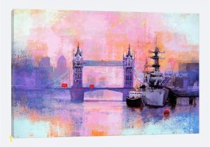 London themed Wall Murals London tower Bridge Canvas Wall Art by Colin Ruffell