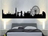 London themed Wall Murals Wandtattoo London Skyline East Urban Home Farbe