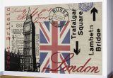 London Underground Wall Mural London Great Britain Big Ben Flag Collage Wall Mural