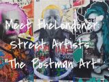 London Underground Wall Mural Meet the Londoner the Street Artists Of the Postman Art