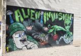 Looking for Mural Artist Look for the Many Alien themed Murals Picture Of Downtown