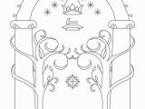 Lord Of the Rings Printable Coloring Pages Lord Of the Rings Arch Cross Stitch Pattern Pdf by Funxstitch