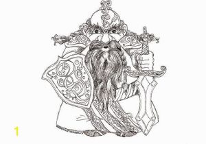 Lord Of the Rings Printable Coloring Pages Lord the Rings Coloring Pages with Whimsical Dwarf Colouring