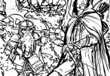 Lord Of the Rings Printable Coloring Pages Movies Tv