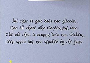 Lord Of the Rings Wall Mural Amazon Jrr tolkien Quote Wall Decal All that is Gold