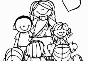 Love One Another Coloring Page Lds Behold Your Little Es Lesson 5 Jesus Christ Showed Us