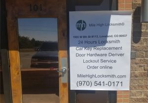 Loveland Colorado White Pages Phone Book Mile High Locksmith Loveland Tm In Loveland Co