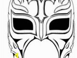 Luchador Mask Coloring Page 37 Best Coloring Pages Wwe Images