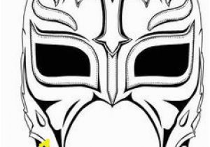 Luchador Mask Coloring Page 37 Best Coloring Pages Wwe Images