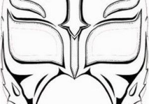 Luchador Mask Coloring Page 78 Best Wwe Images