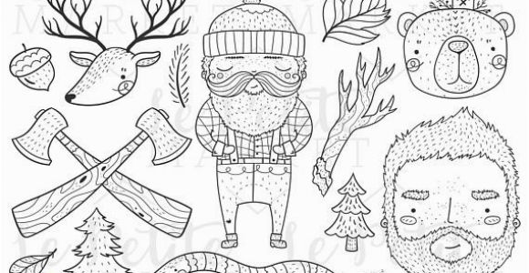 Lumberjack Coloring Pages Cute Lumberjack Clipart Wilderness Clipart Lumberjack Clip