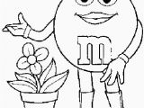 M M Candy Coloring Pages M and M Drawing at Getdrawings