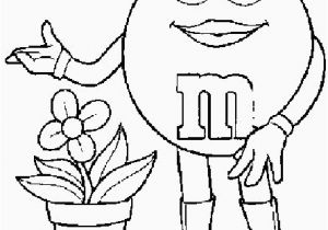 M M Candy Coloring Pages M and M Drawing at Getdrawings