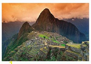 Machu Picchu Wall Mural Great Art Machu Picchu Photo Wall Paper south America City Of Ruins Machu Picchu Mural Xxl Poster Wall Decoration 55 Inch X 39 4 Inch